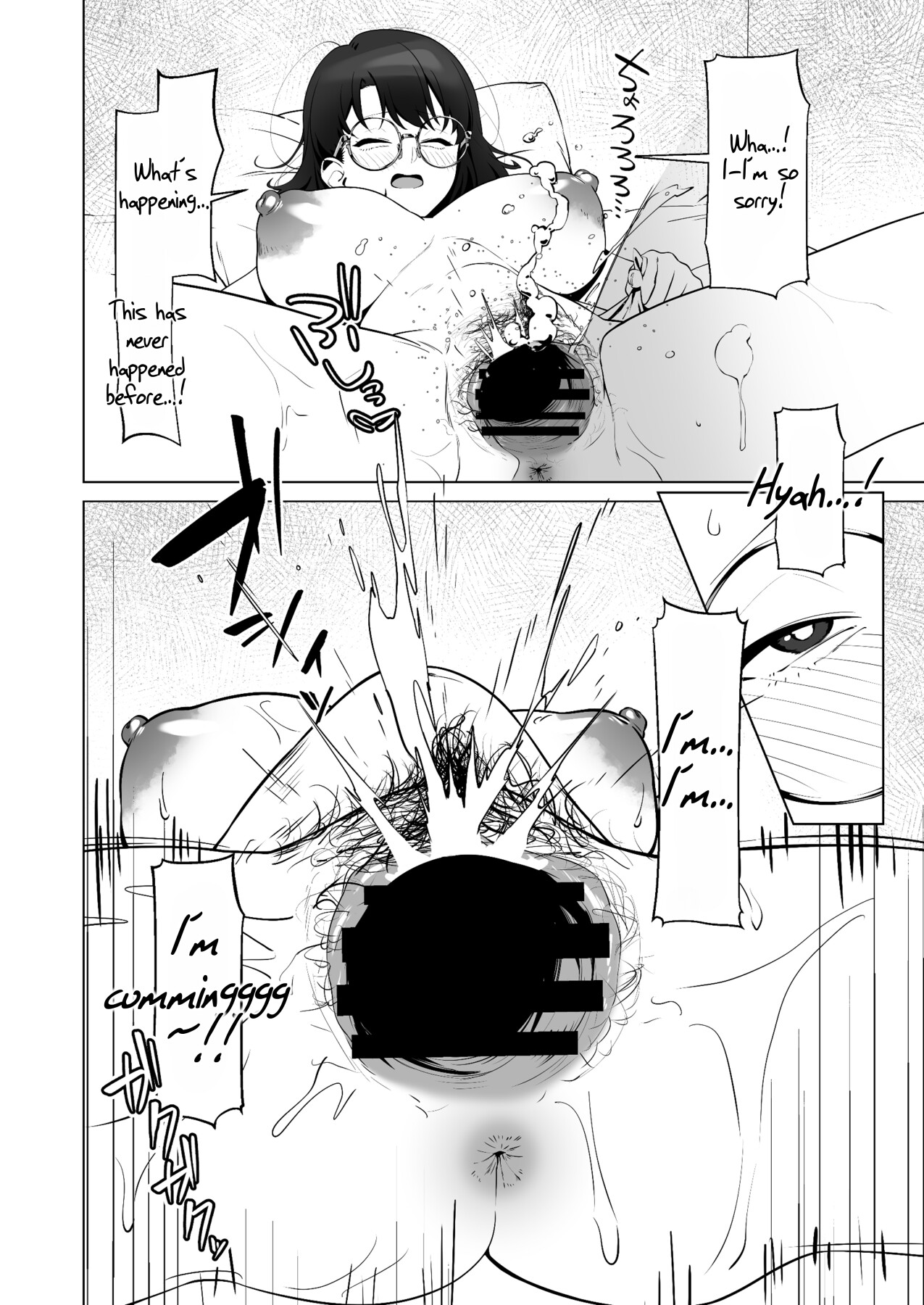 Hentai Manga Comic-My first sexual experience was with the boss of the cafe I'd been going to for 16 years-Read-37